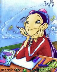 hay lin - a aparut witch, fetelor! imi place cum deseneaza - witch